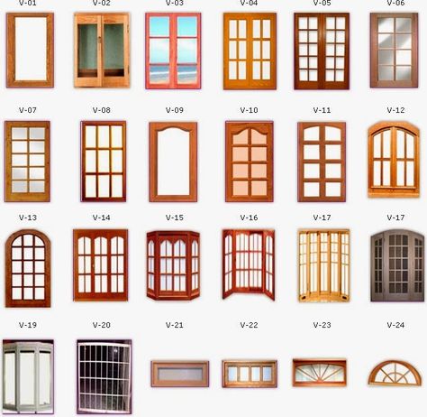 Wooden Window Design, Door And Window Design, Window Grill Design Modern, House Window Design, Wooden Window Frames, Door Design Photos, Kitchen Design Pictures, Wooden Front Door Design, French Doors Exterior