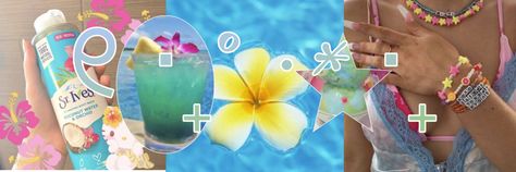 Tropical Banner Discord, Tropical Header, Summer Header, Cool Backrounds, Photo Divider, Tropical Banner, Beach Banner, Vintage Food Posters, Theme Divider