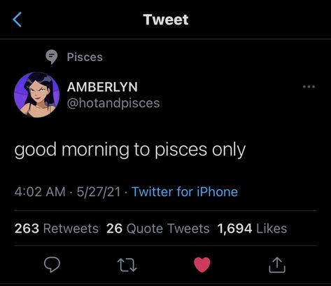 Afternoon* how yall doing ☺️ Tweets About Pisces, Pisces Twitter Quotes, Pisces Tweets, Pisces Core, Pisces Szn, Pisces Goddess, Birthday Pisces, Pisces Energy, Bday Quotes