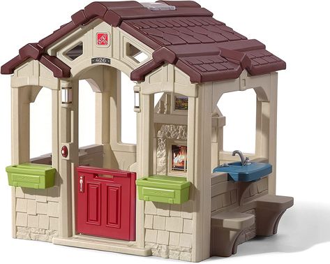 Playhouse Indoor, Kids Indoor Playhouse, Kids Playhouse Outdoors, Toddler Outdoor, Build A Playhouse, Charming Cottage, Playhouse Outdoor, Wooden Playhouse, Playset Outdoor