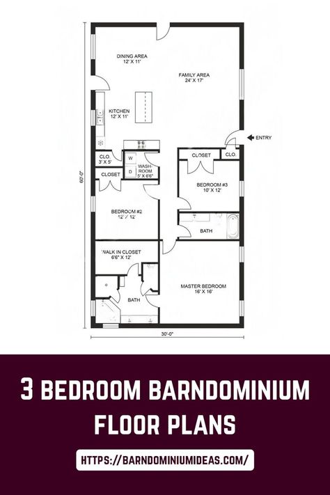 Today, we'll be covering some of the best 3 bedroom barndominium floor plans. With a barndominium, any type of layout or design is possible. Plumbing Layout House Plans, 3 Bedroom Condo Floor Plans, Barndominium Ideas Floor Plans 3 Bedroom, Barndominium Floor Plans 3 Bedroom, 3 Bedroom Barndominium Floor Plans, Floor Plans 3 Bedroom, Unique Barndominium, 3 Bedroom Barndominium, 3 Bedroom Plan