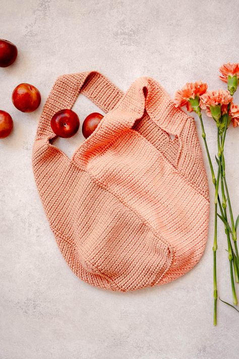 Bamboo Bliss Market Tote Bamboo Yarn Crochet Projects, Bamboo Yarn Crochet Patterns, Spring Eco-friendly Crochet Bag With Double Handles, Eco-friendly Crochet Bag With Bamboo Double Handle, Eco-friendly Crochet Bag With Bamboo Handle, Eco-friendly Summer Crochet Bag With Bamboo Handle, Eco-friendly Summer Crochet Market Bag, Advanced Crochet Stitches, Reverse Single Crochet