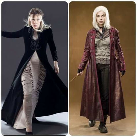 Narcissa Malfoy & Nymphadora 'don't call me Nymphadora' Tonks Nymphadora Tonks Costume, Narcissa Malfoy Costume, Tonks Costume, Female Harry Potter, Narcissa Malfoy, Helen Mccrory, Malfoy Family, Nymphadora Tonks, Hogwarts Aesthetic