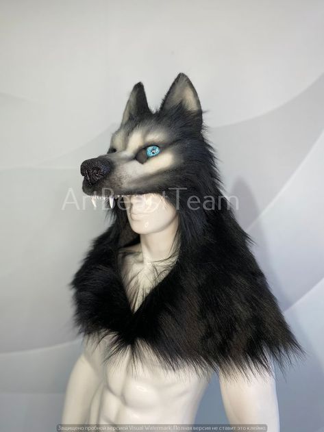 Barbarian Outfit, Cool Masks, Fox Fur, Headdress, Headpiece, Makeup Tips, Husky, Cool Outfits, Fox