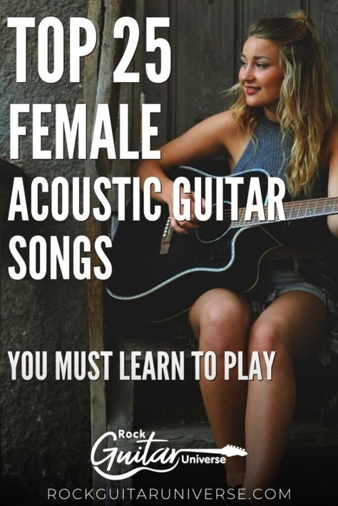 Women in music have given us many masterpieces that have touched their audiences’ hearts, reminded them of what love is, or have pushed them into action against social inequality. These are some of the greatest acoustic songs written and performed by some of the most influential female artists in music history. #gutiar #acousticguitar #female #songs Acoustic Guitar Songs, Lianne La Havas, Easy Guitar Songs, Guitar Practice, Guitar Cover, Best Acoustic Guitar, Learn To Play Guitar, Rock Guitar, Guitar Tips