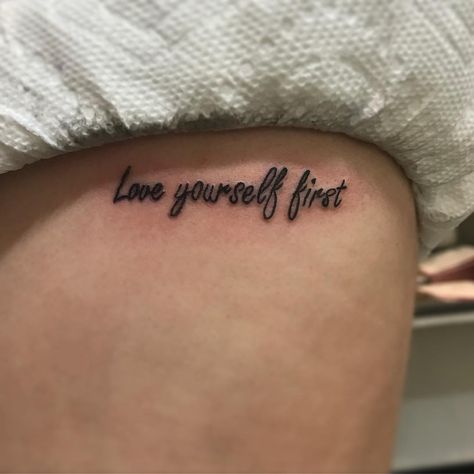 Small Tats, The Greatest Gift, Badass Tattoos, Make An Appointment, I Am Beautiful, Love Deeply, Love Yourself First, Loving Your Body, First Tattoo