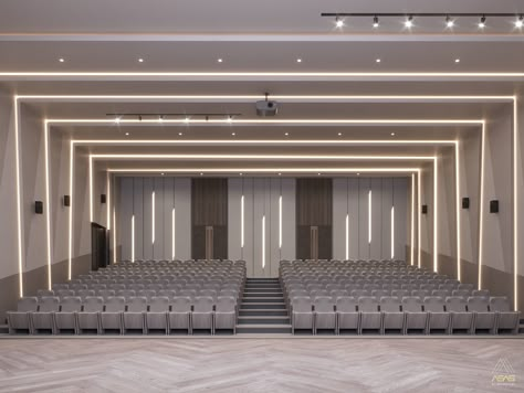 Conference Design Ideas, School Auditorium Design, Auditorium Design Interiors, Auditorium Interior, Lecture Hall Design, Amphitheater Architecture, Cinema Room Design, Architecture College, Planetarium Architecture