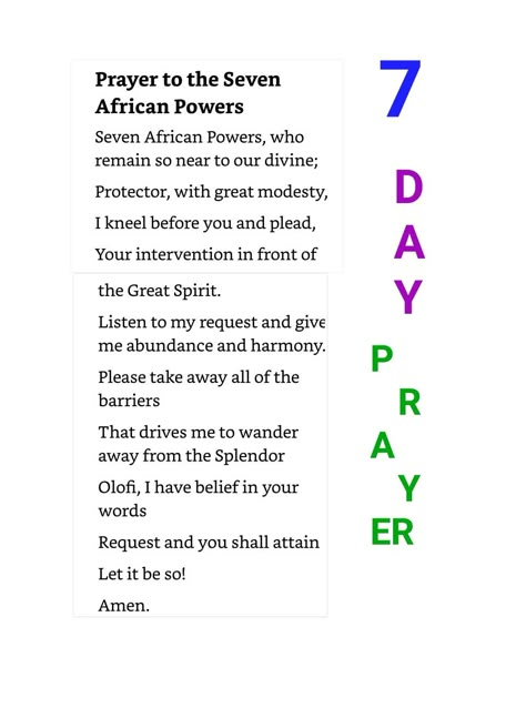 7 African Powers Orisha, Oshun Prayer, Oshun Offerings, Goddess Oya, African Astrology, African Orishas, 7 African Powers, Ancestors Quotes, Hoodoo Conjure Rootwork