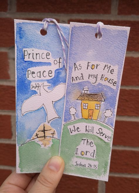 Bible Bookmark Ideas, Diy Bible Bookmarks, Bible Verse Bookmarks, Watercolour Bookmarks, Bible Bookmarks, Notes Book, Handmade Bookmarks, Watercolor Bookmarks, Beautiful Bible Verses