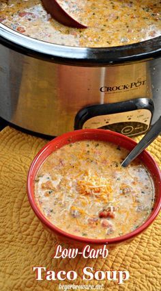 Low Carb Crock Pot, Low Carb Taco Soup, Low Carb Taco, Keto Board, Breakfast Low Carb, Low Carb Tacos, Keto Crockpot Recipes, Overnight Oat, Keto Taco