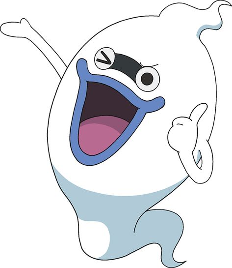 Whisper (Yokai Watch: The Movie) Whisper Yokai Watch, Youkai Watch, Y2k Design, Yokai Watch, Keys Art, Mascot Design, Drawing Reference Poses, Drawing Reference, Dragon Ball Z