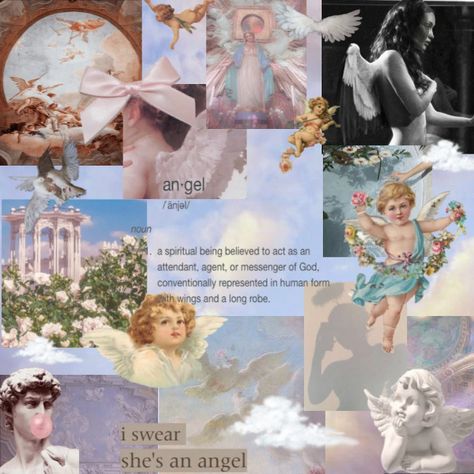 Angelcore | Aesthetics Wiki | Fandom Angelcore Outfit Aesthetic, Swans Aesthetic, Facebook Cover Photos Aesthetic, Cover Photos Aesthetic, Fallen Angel Aesthetic, Angelcore Aesthetic, Flowers And Feathers, Angel Core, What Dreams May Come