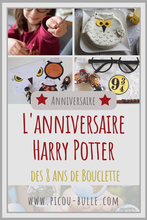 blog-maman-picou-bulle-pinterest-anniversaire-harry-potter Anniversaire Harry Potter, Theme Harry Potter, Lyon, Harry Potter