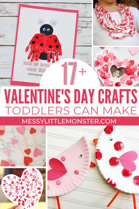 Valentine Craft Ideas, Preschool Valentine Crafts, Toddler Valentine Crafts, Roses Valentine, Valentines Bricolage, Crafts For Toddlers, February Crafts, Valentine's Day Crafts, Easy Valentine Crafts