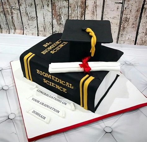 College Graduation Cakes, Graduation Cake Designs, Cupcakes Design, Graduation Party Desserts, Graduation Party Cake, Book Cakes, Anniversaire Diy, Graduation Crafts, Graduation Party Planning