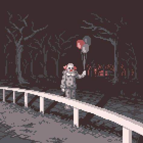 Clown Pixel Art, Dark Pixel Art, Sif Dark Souls, Pixel Life, Too Much Love, Pixel Art Landscape, 8 Bit Art, Pixel Art Background, Arte 8 Bits