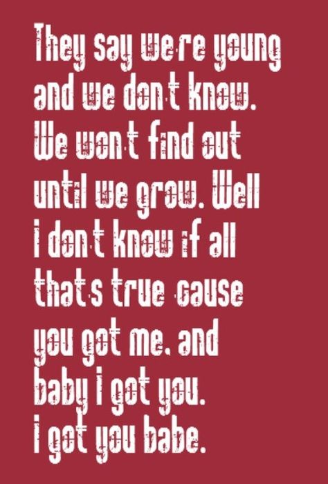 Sony & Cher - I Got You Babe - song lyrics, song quotes, music lyrics, music quotes, songs Cher Wallpaper, Sony And Cher, Quotes Music Lyrics, Sonny And Cher, 365 Jar, Sonny Cher, I Got You Babe, Quotes Songs, Lyrics To Live By