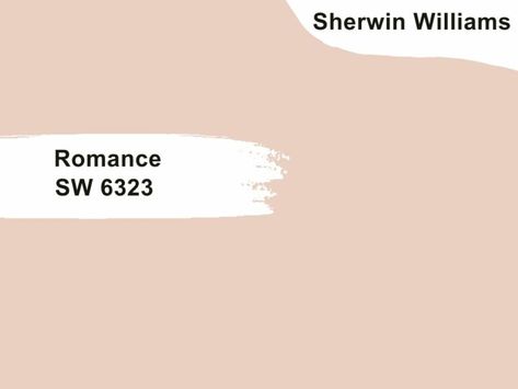 Sherwin Williams Romance is one of the most popular, neutral best-selling wall paint colors from Romance Paint Color, Sherwin Williams Romance Paint, Neutral Blush Paint Colors, Sw Romance, Romance Sherwin Williams, Sherwin Williams Romance, Best Blush Paint Color Sherwin Williams, Sw Blush Pink Paint, Pink Nursery Paint Colors Sherwin Williams