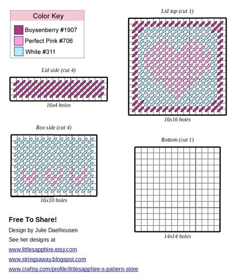 Heart box Decorate Box, Pola Jaring, Plastic Canvas Box Patterns, Door Types, Free Friday, Plastic Canvas Books, Plastic Canvas Coasters, Plastic Canvas Stitches, Plastic Canvas Ornaments