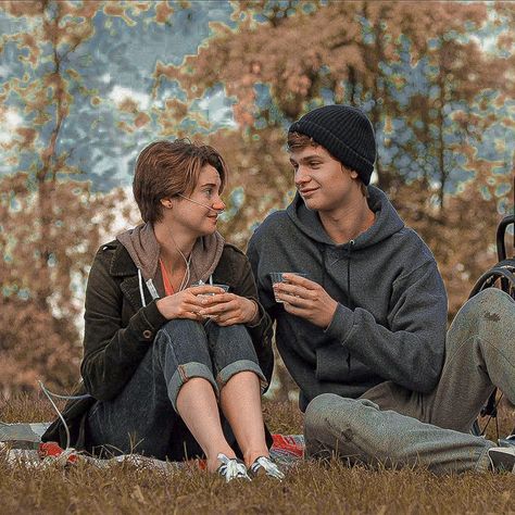 Fault In The Stars, The Fault In Our Stars Quotes, Hazel Grace Lancaster, Review Film, Augustus Waters, All The Bright Places, Ansel Elgort, Shailene Woodley, Movie Couples