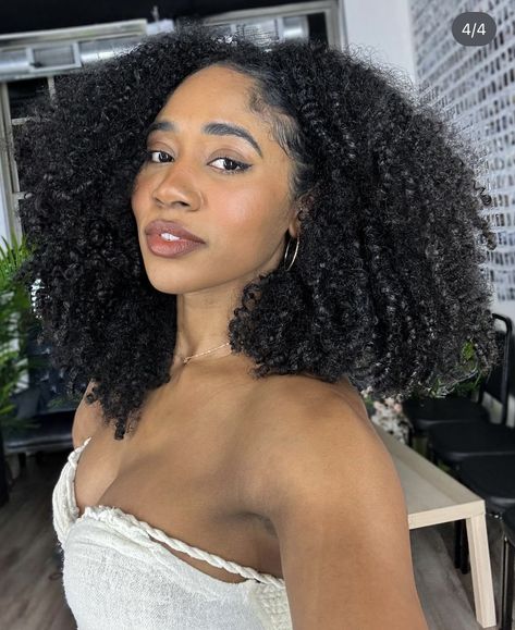 Afro With Bangs, Crochet Afro, Braided Hairstyles For Black Women Cornrows, Braided Hairstyles For Black Women, Afro Hairstyles, Black Women Hairstyles, Braided Hairstyles, Bangs, Black Women