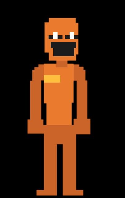 Orange Guy Fnaf, Jack Dsaf, Drawing Fnaf, Luigi Hat, Henry Emily, South Park Funny, Fnaf 1, Pixel Games, Fnaf Characters