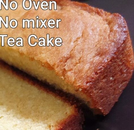 No Oven Cake Recipe - How to bake cake on a stovetop using pot and salt Cake On The Stovetop, Stove Desserts, Stovetop Cake, Oven Cake Recipes, No Oven Baking, No Oven Cake, Stove Top Bread Recipe, How To Bake Cake, Baked Cakes