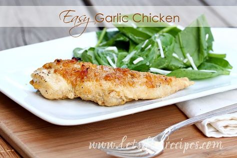 Easy Garlic Chicken Easy Garlic Chicken, Trini Food, Chicken Dishes Easy, I Want Food, Chicken Ideas, Favorite Recipes Dinner, Enchilada Recipes, Garlic Chicken, Dish Recipes