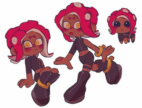 Splatoon Video, Agent 8, Splatoon Memes, Splatoon Comics, Emo Kid, Funky Art, Splatoon, Cartoon Art Styles, Art Reference Poses