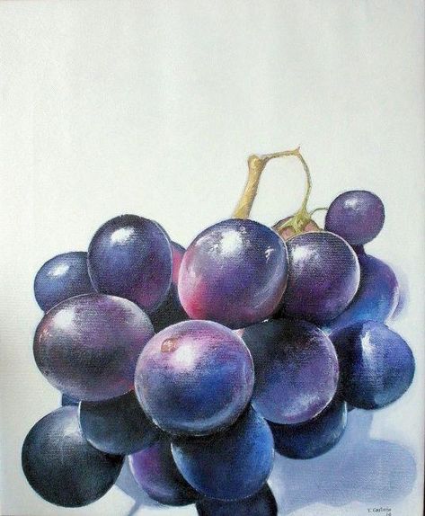 $19,20 Hyper Realistic Drawings, Marcello Barenghi, Grape Drawing, Pencil Drawing Tutorials, Arm Art, Art Tutorials Watercolor, Beginner Art, Amazing Street Art, Film Disney