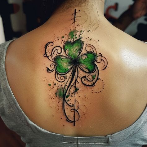 4 Leaf Clover Tattoo Sketch Collection Purple Shamrock Tattoo, 4 Left Clover Tattoo, Four Leaves Clover Tattoo, 4 Leaf Clover Tattoo For Women, 3 Leaf Clover Tattoo, Lucky Charm Tattoo, Clover Sketch, 4 Leaf Clover Tattoo, Celtic Tattoo For Women