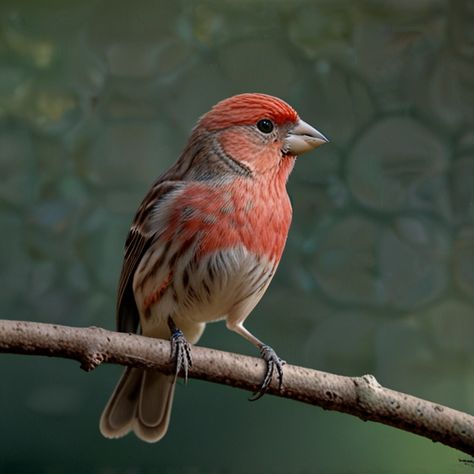 Perfect shot😍 House Finch The House Finch (Haemorhous mexicanus) is a small songbird native to western North America, but it has successfully colonized the eastern U.S. and Hawaii. Male House Finches are known for their bright red plumage, which is derived from pigments in their diet, particularly from foods like berries. These adaptable birds thrive in urban environments, often found in backyards, parks, and suburban areas. House Finches are known for their musical warbling songs. Unique to... Warrior Cats Clans, House Finch, Finches Bird, Bird Photos, Finches, Colorful Bird, Urban Environment, Warrior Cat, Birds Tattoo