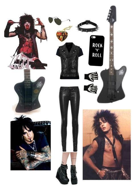 Nikki Sixx Inspired Outfit, Nikki Sixx Outfit Ideas, Nikki Sixx Costume, Motley Crue Inspired Outfit, Nikki Sixx The Dirt, Book Outfits, Sixx Am, Motley Crüe, Nikki Sixx