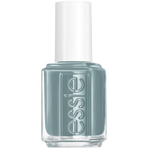 caught-in-the-rain Sage Green Nail Polish, Sage Green Nail, Essie Mint Candy Apple, Trend Dance, Essie Colors, Essie Polish, Caught In The Rain, Green Nail Polish, Vegan Nail Polish