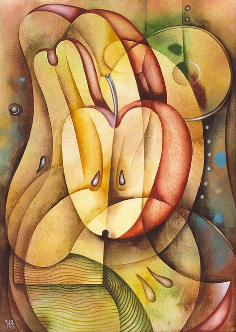 Canvas Art For Sale, Cubism Art, Apple Art, European Paintings, Surrealism Painting, Art Appreciation, Original Art For Sale, Cubism, Art Movement