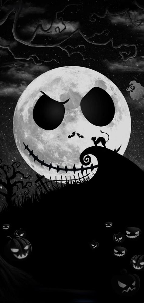 Halloween Wallpaper Jack And Sally, Jack Skellington Phone Wallpaper, Tnbc Wallpapers, Boogeyman Wallpaper, Jack Skellington Background, Nightmare Before Christmas Backgrounds, Halloween Wallpaper Jack Skellington, Halloween Moon Wallpaper, Jack The Skeleton Wallpaper