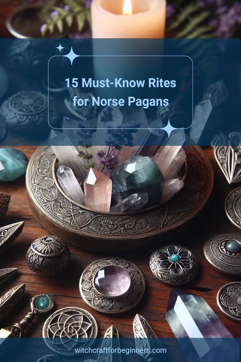 Are you curious about Norse paganism and its often-overlooked practices? This guide values key rituals every Norse pagan should be familiar with. From heartfelt ceremonies showcasing beliefs to simple, everyday customs, discover how you can weave these essential rites into your own spiritual life. Uncover rich traditions instilled with meaning - you'll learn rituals like the celebration of Yule, gifting offerings, and honoring the gods and nature around us. Get ready to step into this fascinating world and connect with timeless traditions. Witchcraft Movie, Norse Paganism, Pagan Yule, Pagan Festivals, Pagan Rituals, Norse Pagan, Witchcraft Supplies, Witchcraft For Beginners, Spiritual Life