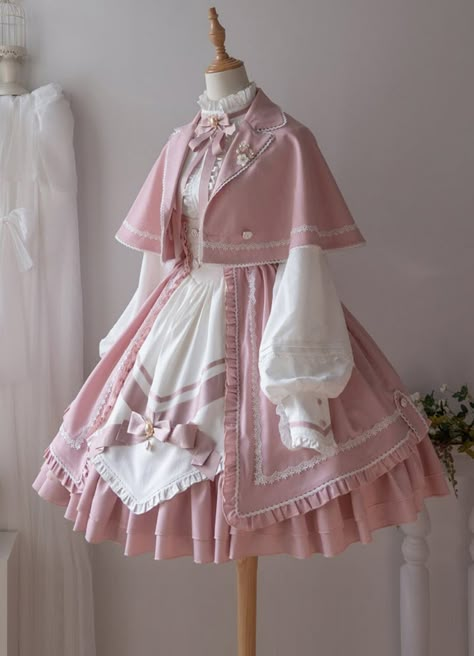 Bow Strap Dress, Magical Girl Outfit, Lolita Outfits, Old Fashion Dresses, Kawaii Fashion Outfits, Kawaii Dress, Fairytale Dress, Cute Clothes, Pretty Clothes