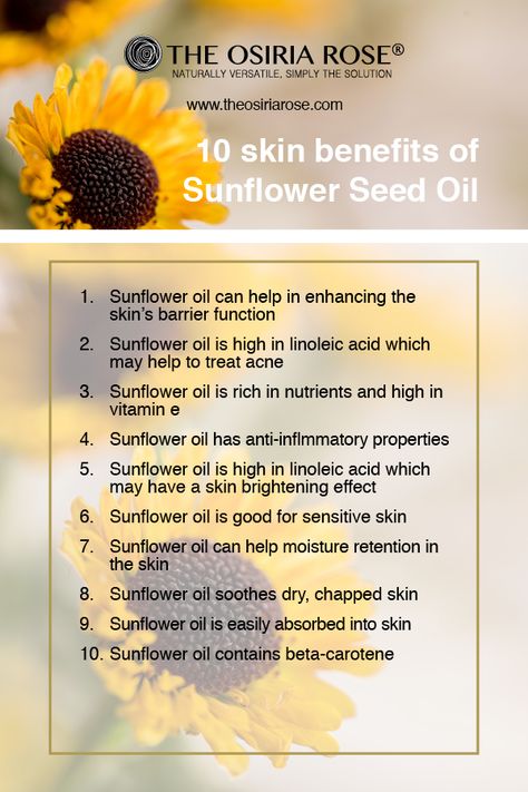 Benefits Of Sunflower Oil For Skin, Sunflower Seed Oil Benefits Skin, Sunflower Oil Benefits Skin, Sunflower Benefits, Benefits Of Sunflower Oil, Sunflower Oil Benefits, Sunflower Seeds Benefits, Crunchy Stuff, Body Oil Diy