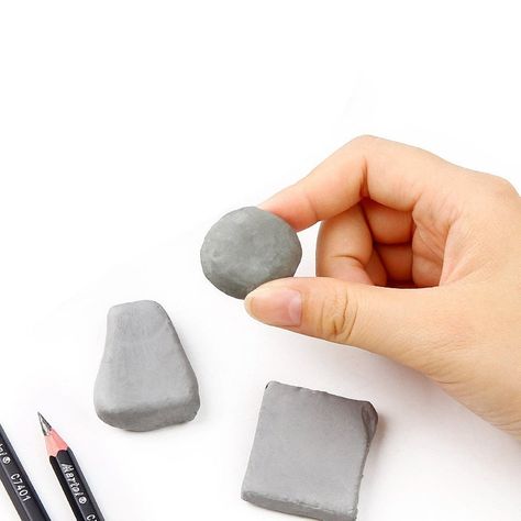 Moldable Eraser Kneaded Eraser Artist Tools Art School Soft Eraser Art Eraser Kneadable Eraser Charcoal Drawing Supplies Art Kits For Adults Eraser Art, Kneadable Eraser, Borax Powder, Kneaded Eraser, Easy Slime Recipe, Graphite Art, Cute Envelopes, How To Make Drawing, Pencil Eraser