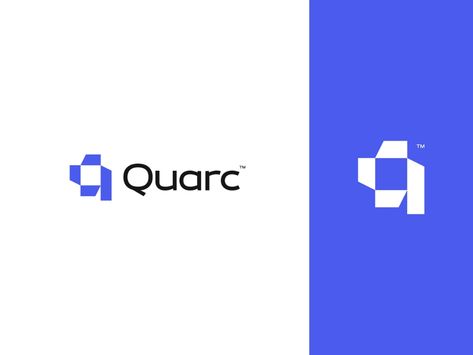 Quarc | Q Letter Mark Minimalist Geometric Logo by Akbar H. on Dribbble Letter Q Logo Design, A Square Logo, Q Logo Design, Q Logo, Q Letter, Geometric Logo Design, Square Logo, Simple Logo Design, Website Design Layout