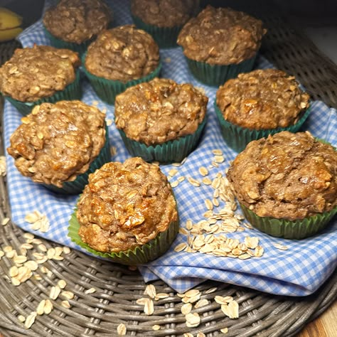 Recipes For Muffins, Golo Breakfast, Golo Diet Recipes, Banana Ricotta, Banana Breakfast Muffins, Ricotta Muffins, Recipes Muffins, Golo Recipes, Golo Diet