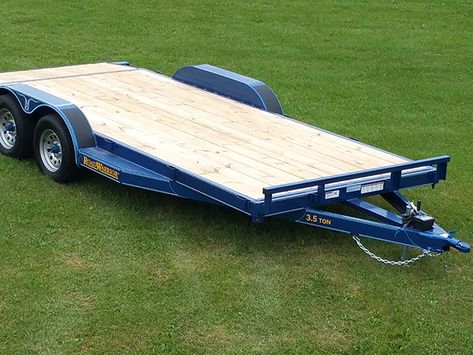 Welding Trailer, Trailer Deck, Jeep Wk, Car Hauler Trailer, Tractor Idea, Car Hauler, Atv Trailers, Trailer Plans, Equipment Trailers