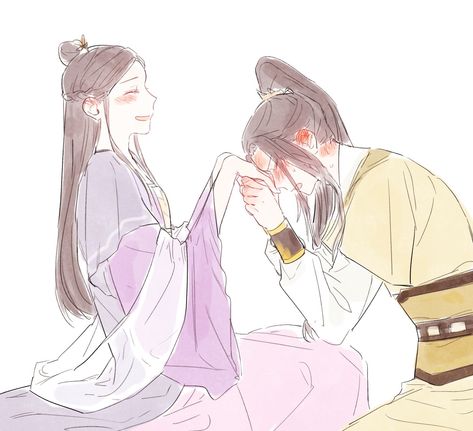 Jiang Yanli X Jin Zixuan, Dream Festival Anime, Jin Zixuan, Mdzs Fanart, Jiang Yanli, I Fancy You, Inazuma Eleven Go, Favorite Novels, Favorite Picture