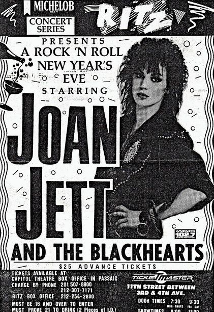 Joan Jett and the Blackhearts show flyer Joan Jett And The Blackhearts, Suzi Quatro, Cherie Currie, Grunge Posters, Rock Argentino, Personal Investigation, Vintage Concert Posters, Vintage Music Posters, Punk Poster