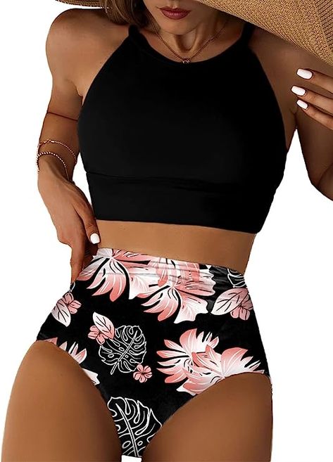 Cute Swimming Suits, Womens Bathing Suits Tankini, Swimsuits 2023, High Waist Swimsuit, Women's Swimsuit, High Waisted Bathing Suits, Swimming Beach, Swimwear High Waisted, Professional Advice