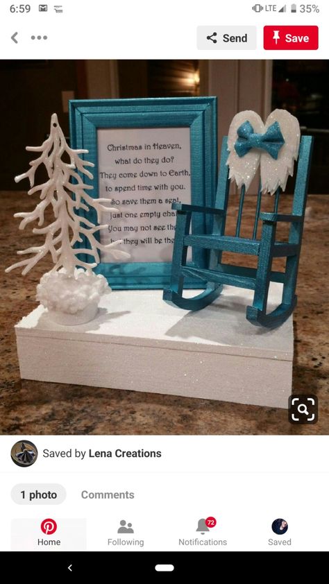 Christmas Memorial Ideas Diy Gifts, Christmas In Heaven Chair Diy, Christmas Remembrance Ideas, Dollar Tree Cricut Projects Christmas, Christmas Memorial Ideas, Rememberance Ideas, Empty Chair Memorial, Christmas In Heaven Diy, Christmas In Heaven Lantern Diy