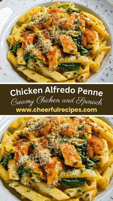 🍝 Craving comfort food?

This Chicken Alfredo Penne is the ultimate creamy, cheesy, and savory dish you've been dreaming about! 🧀🍗

Fresh spinach, tender chicken, and rich Alfredo sauce make for a perfect bite every time.

😍 Want to make this weeknight dinner a breeze?

Head over to the recipe now and get cooking! 👨‍🍳👇

🌐 Creamy Chicken Alfredo, Penne Recipes, Chicken Alfredo Pasta, Creamy Recipes, Fresh Spinach, Tender Chicken, Chicken Alfredo, Easy Delicious Recipes, Ultimate Comfort Food