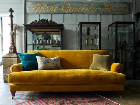 Sofas Lounge, Drew Pritchard, Classic Chair Design, Chair Designs, 4 Seater Sofa, Barker And Stonehouse, Seat Design, Mix Style, Retail Furniture