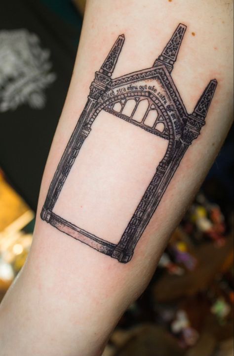 Harry Potter Mirror Of Erised Tattoo, Harry Potter Mirror Tattoo, Mirror Of Erised Tattoo, Harry Potter Mirror, Mirror Tattoo, Mirror Tattoos, Mirror Of Erised, Tats Ideas, Potter Tattoo